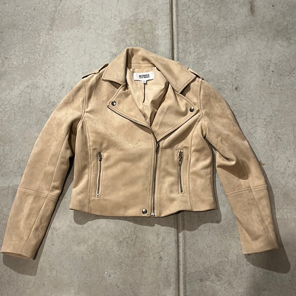 Steve Madden Suede tan jacket